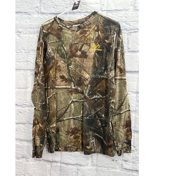 Realtree AP Camo Long Sleeve T-Shirt Large - Picture 1 of 4